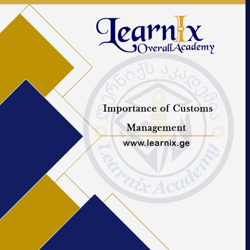 Importance of Customs Management